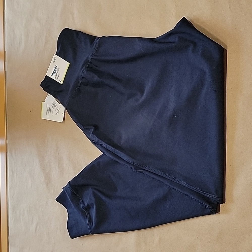 Old Navy Size L Navy Blue Elevate Leggings, NEW with Tag